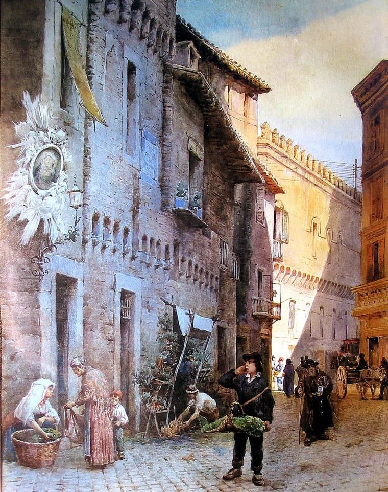 I pionieri e i kolossal del cinema romano, La Roma di Ettore Roesler Franz, Rome Guides